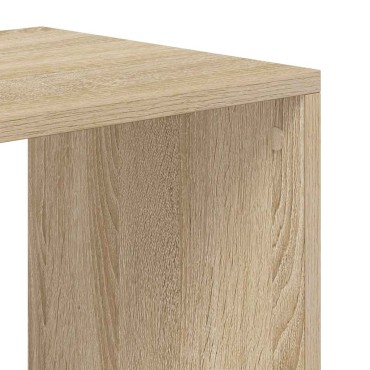 vidaXL Βιβλιοθήκη Χρώμα Sonoma Δρυς 66x31x112cm Επεξεργασμένο Ξύλο 1 τεμ.
