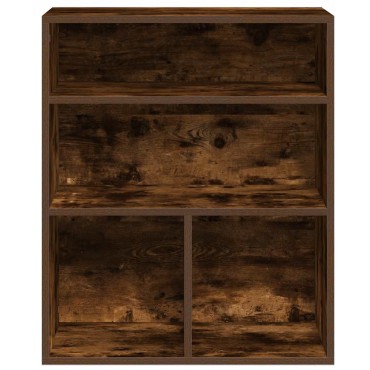 vidaXL Βιβλιοθήκη Καπνιστή Δρυς 60x30x71,5cm από Επεξεργασμένο Ξύλο 1 τεμ.