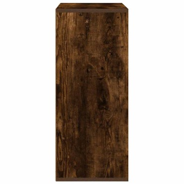 vidaXL Βιβλιοθήκη Καπνιστή Δρυς 60x30x71,5cm από Επεξεργασμένο Ξύλο 1 τεμ.
