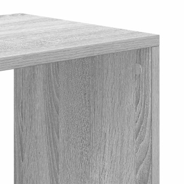 vidaXL Βιβλιοθήκη Γκρι Sonoma 66x31x112cm από Επεξεργασμένο Ξύλο 1 τεμ.