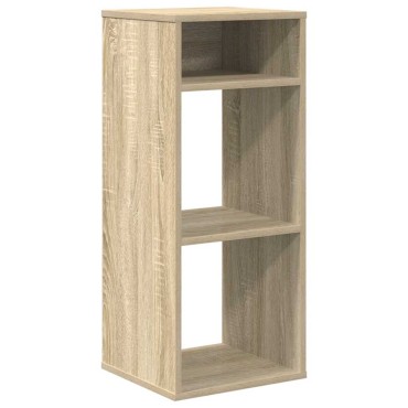 vidaXL Βιβλιοθήκη Χρώμα Sonoma Δρυς 34x31x80cm από Μοριοσανίδα 1 τεμ.