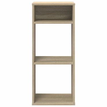 vidaXL Βιβλιοθήκη Χρώμα Sonoma Δρυς 34x31x80cm από Μοριοσανίδα 1 τεμ.