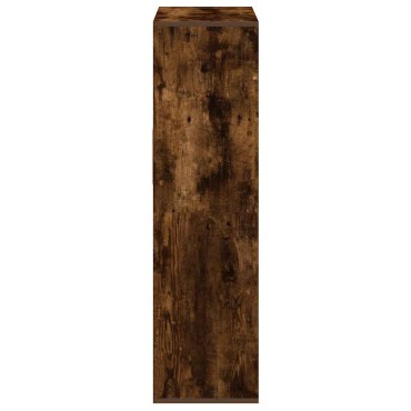 vidaXL Βιβλιοθήκη Καπνιστή Δρυς 66x31x112cm από Επεξεργασμένο Ξύλο 1 τεμ.