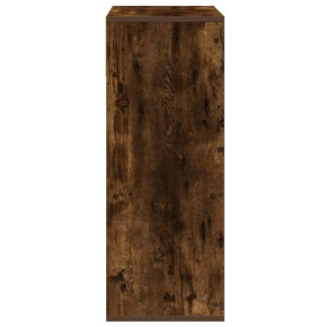 vidaXL Βιβλιοθήκη Καπνιστή Δρυς 66x31x80cm από Επεξεργασμένο Ξύλο 1 τεμ.