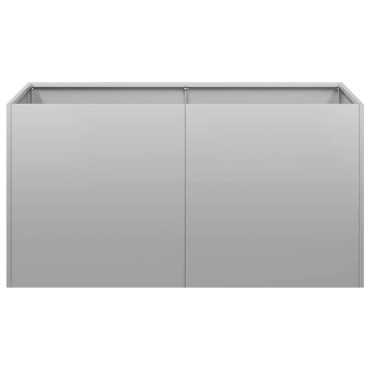 vidaXL Ζαρντινιέρα 80x40x40 εκ. από Γαλβανισμένο Ατσάλι