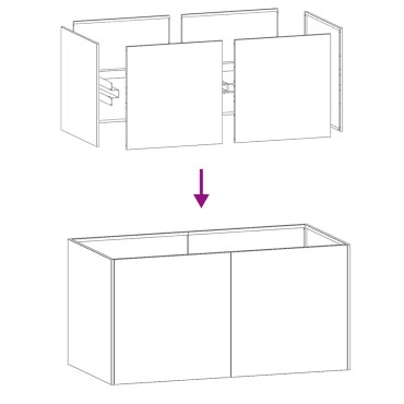 vidaXL Ζαρντινιέρα Λαδί 80x40x40 εκ. από Χάλυβα Ψυχρής Έλασης