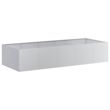 vidaXL Ζαρντινιέρα 200x80x40 εκ. από Γαλβανισμένο Ατσάλι