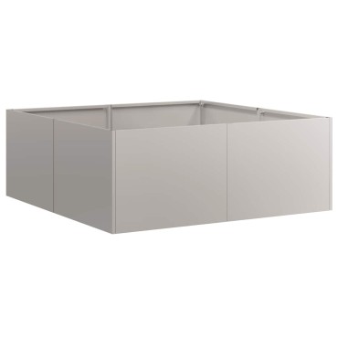 vidaXL Ζαρντινιέρα Σκουριασμένο 80x80x30εκ. Ατσάλι Σκληρυθέν στον Αέρα