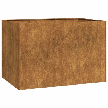 vidaXL Ζαρντινιέρα 120x80x80 εκ. Ατσάλι Σκληρυθέν στον Αέρα