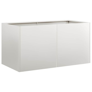 vidaXL Ζαρντινιέρα 80x40x40 εκ. από Ανοξείδωτο Ατσάλι