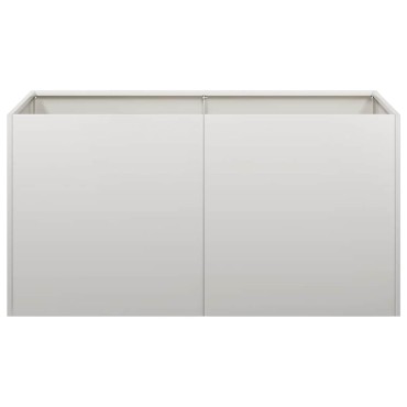 vidaXL Ζαρντινιέρα 80x40x40 εκ. από Ανοξείδωτο Ατσάλι