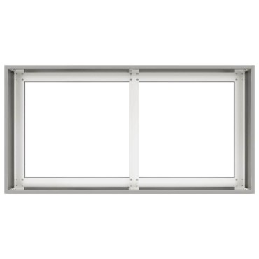 vidaXL Ζαρντινιέρα 80x40x40 εκ. από Ανοξείδωτο Ατσάλι