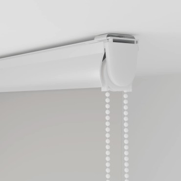 vidaXL Κουρτίνα Μπάνιου Ρολό κασέτα 100x240εκ. Πλάτος υφάσματος 96εκ.