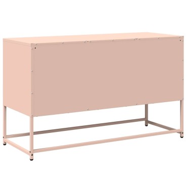 vidaXL Έπιπλο Τηλεόρασης Ροζ 100,5x39x60,5cm από Ατσάλι
