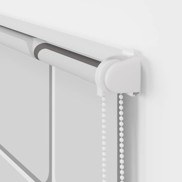 vidaXL Κουρτίνα Μπάνιου Ρολό κασέτα 140x240εκ. Πλάτος υφάσματος 136εκ.