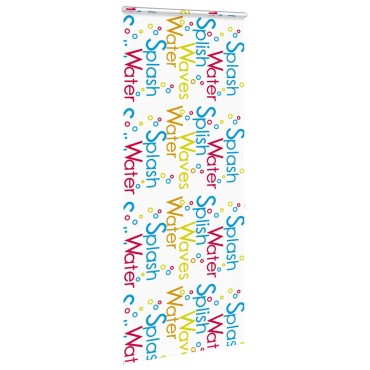 vidaXL Κουρτίνα Μπάνιου Ρολό κασέτα 110x240εκ. Πλάτος υφάσματος 106εκ.