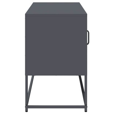 vidaXL Έπιπλο Τηλεόρασης Ανθρακί 100,5x39x60,5cm από Ατσάλι