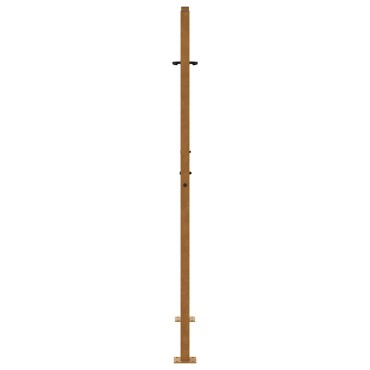 vidaXL Πύλη κήπου 105x155 cm από διαβρωμένο χάλυβα με σχέδιο ίχνος