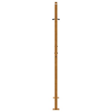 vidaXL Πύλη κήπου 105x155 cm από καιρικό χάλυβα Light Design
