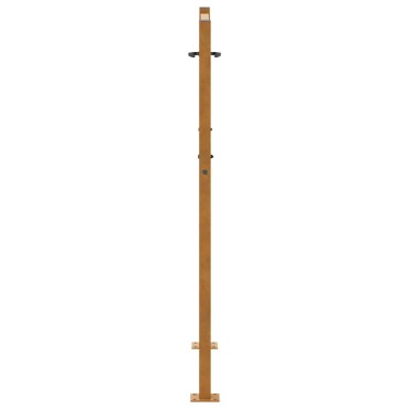 vidaXL Πύλη κήπου 105x130 cm από χάλυβα με κυματοειδές σχέδιο