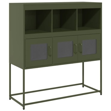 vidaXL Ντουλάπι Λαδί 100,5x39x107cm από Χάλυβα Ψυχρής Έλασης 1 τεμ.