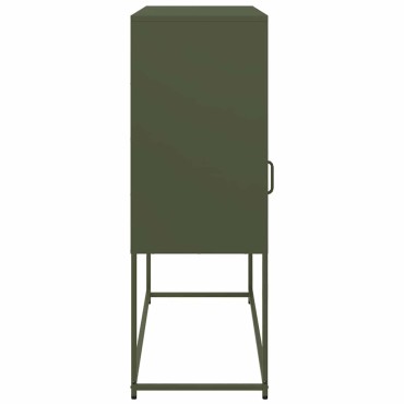 vidaXL Ντουλάπι Λαδί 100,5x39x107cm από Χάλυβα Ψυχρής Έλασης 1 τεμ.