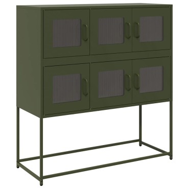 vidaXL Ντουλάπι Λαδί 100,5x39x107cm από Χάλυβα Ψυχρής Έλασης 1 τεμ.