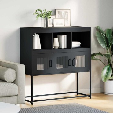 vidaXL Ντουλάπι Ανθρακί 100,5x39x107cm από Χάλυβα Ψυχρής Έλασης 1 τεμ.