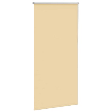 vidaXL Ρολέρ Μπλακάουτ Μπεζ 65x130 cm Πλάτος υφάσματος 60,7 cm