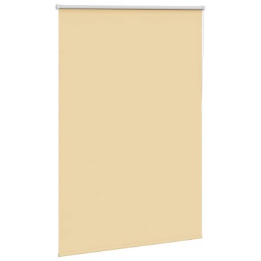 vidaXL Ρολέρ Μπλακάουτ Μπεζ 95x130 cm Πλάτος υφάσματος 90,7 cm
