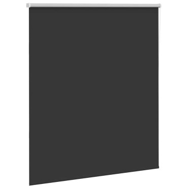 vidaXL Roller Blind Blackout Μαύρο 140x150 cm Πλάτος υφάσματος 136,6cm