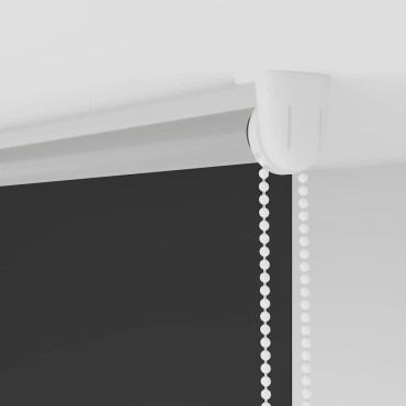 vidaXL Ρολέρ Μπλακάουτ Μαύρο 70x175 cm Πλάτος υφάσματος 65,7 cm