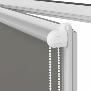 vidaXL Roller Blind Blackout γκρί 40x150 cm Πλάτος υφάσματος 35,7 cm