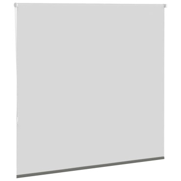vidaXL Roller Blind Blackout γκρί 145x150 cm Πλάτος υφάσματος 141,6cm