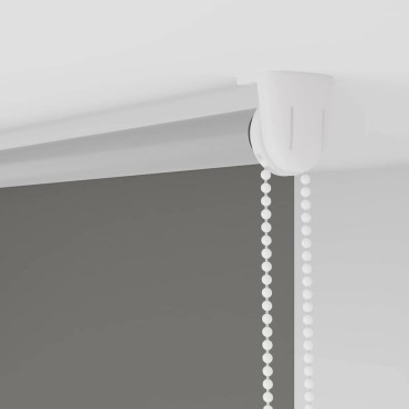vidaXL Ρολέρ Μπλακάουτ γκρί 100x175 cm Πλάτος υφάσματος 95,7 cm