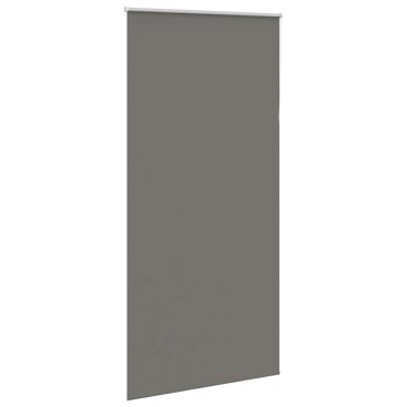 vidaXL Ρολέρ Μπλακάουτ γκρί 90x230 cm Πλάτος υφάσματος 85,7 cm
