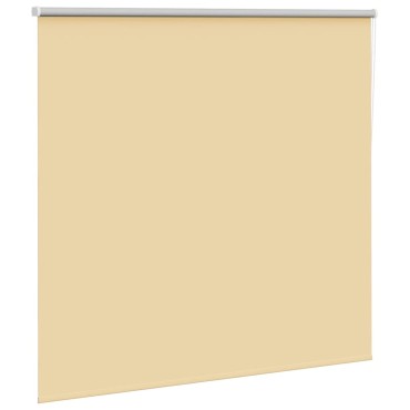vidaXL Roller Blind Blackout Μπεζ 155x150 cm Πλάτος υφάσματος 151,6cm