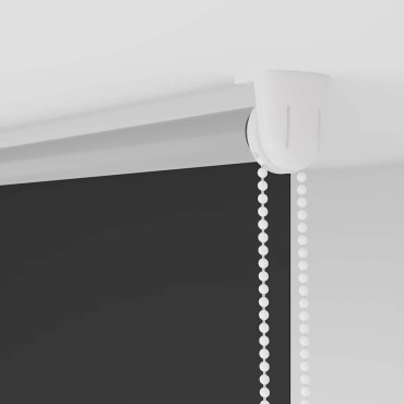 vidaXL Ρολέρ Μπλακάουτ Μαύρο 95x150 cm Πλάτος υφάσματος 90,7 cm