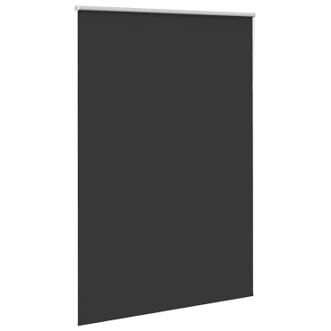 vidaXL Roller Blind Blackout Μαύρο 155x230 cm Πλάτος υφάσματος 151,6cm
