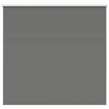 vidaXL Roller Blind Blackout γκρί 155x130 cm Πλάτος υφάσματος 151,6cm