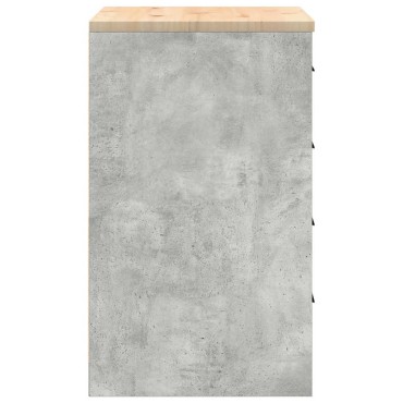 vidaXL ντουλάπι αποθήκευσης γκαράζ 60x51x85 εκ μασίφ ξύλο πεύκο