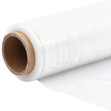 vidaXL Stretch Film 2 τεμάχια Διαφανές 23 μm 50 cm x 300 m