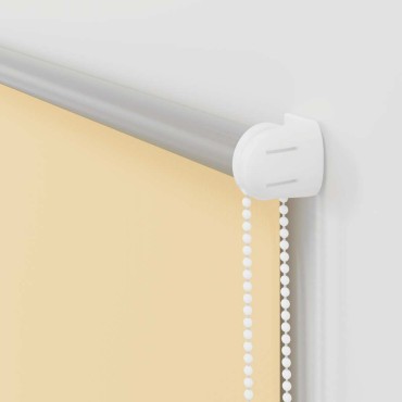 vidaXL Ρολέρ Μπλακάουτ Μπεζ 90x210 cm Πλάτος υφάσματος 85,7 cm