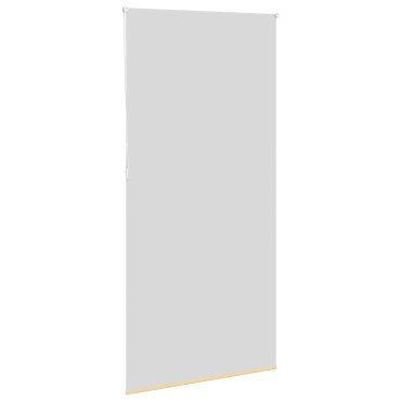 vidaXL Ρολέρ Μπλακάουτ Μπεζ 90x210 cm Πλάτος υφάσματος 85,7 cm
