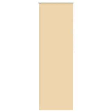 vidaXL Ρολέρ Μπλακάουτ Μπεζ 75x230 cm Πλάτος υφάσματος 70,7 cm