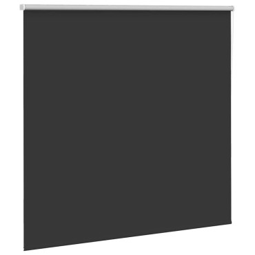 vidaXL Roller Blind Blackout Μαύρο 155x150 cm Πλάτος υφάσματος 151,6cm