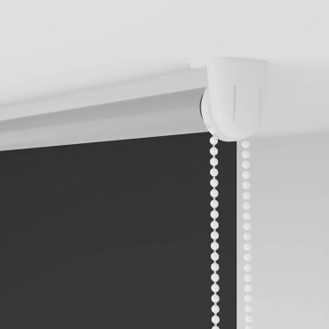 vidaXL Ρολέρ Μπλακάουτ Μαύρο 110x150 cm Πλάτος υφάσματος 105,7 cm