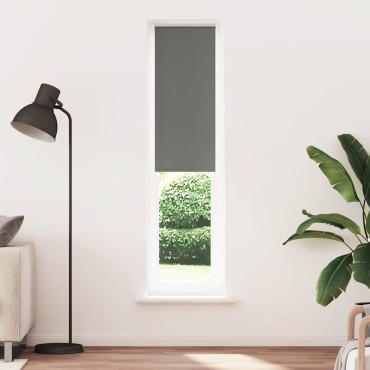 vidaXL Ρολέρ Μπλακάουτ γκρί 55x210 cm Πλάτος υφάσματος 50,7 cm