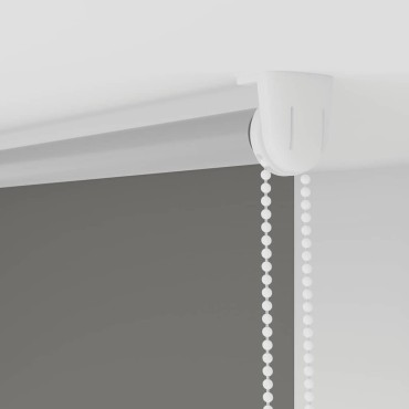 vidaXL Ρολέρ Μπλακάουτ γκρί 55x210 cm Πλάτος υφάσματος 50,7 cm