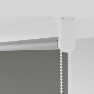 vidaXL Roller Blind Blackout γκρί 165x175 cm Πλάτος υφάσματος 161,6cm